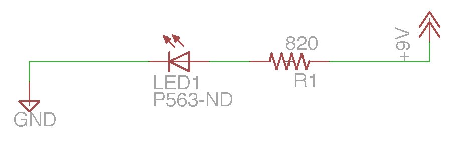 single led schematic